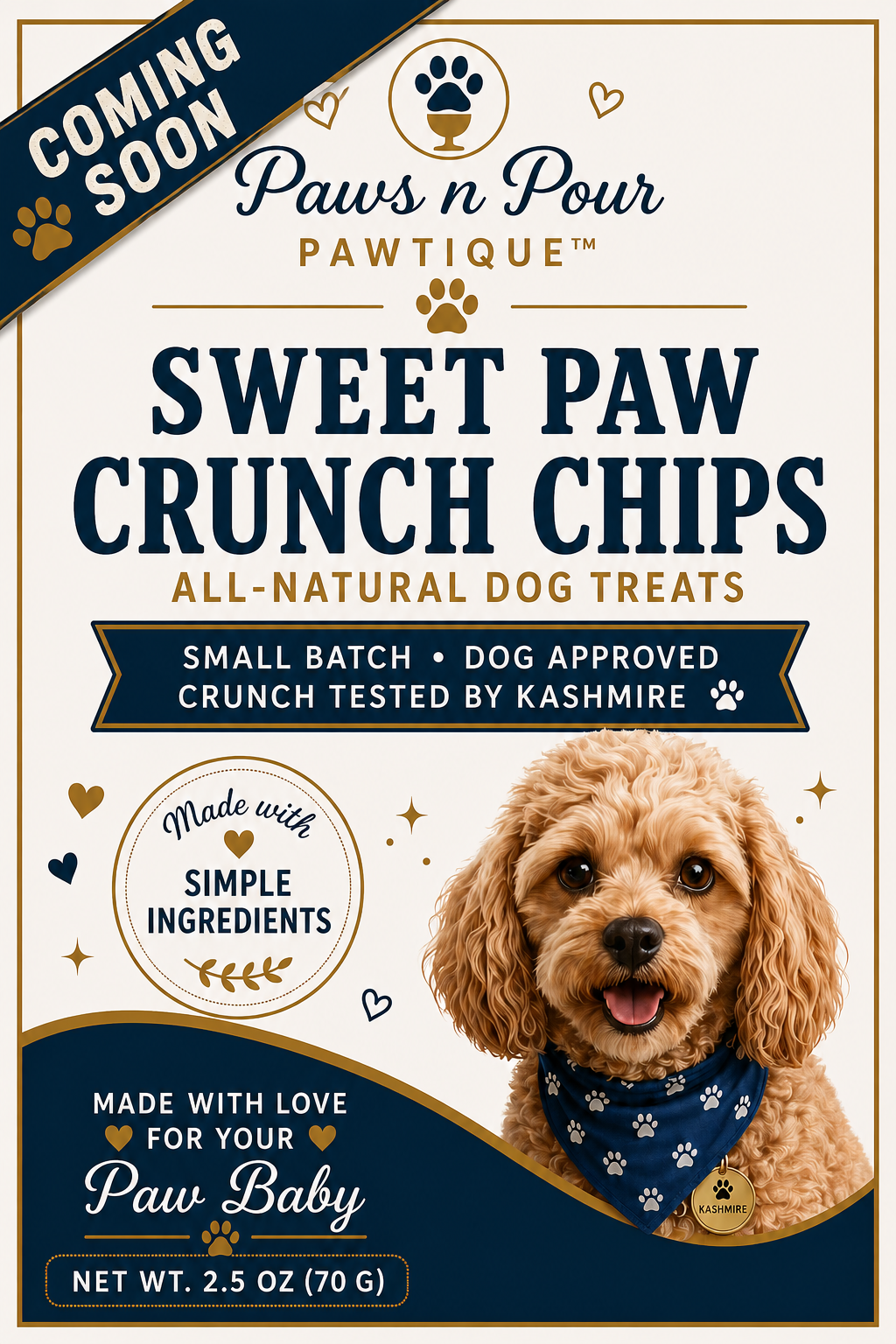 Sweet Paw Crunch Chips